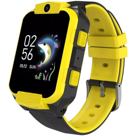 4G Smartwatch for kids - Black Yellow